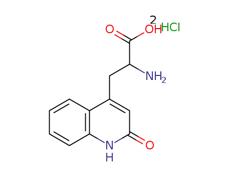 2-amino-3-(2-oxo-1,2-dihydroquinolin-4-yl)propanoic acid dihydrochloride
