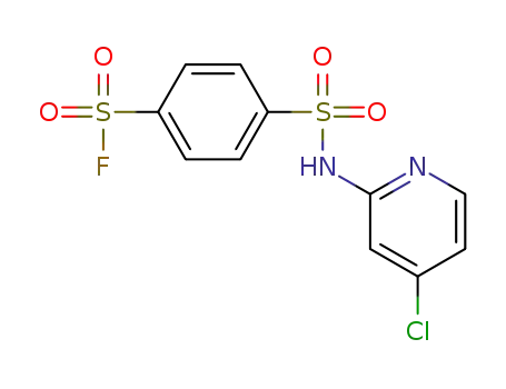 4-(N-(4-chloropyridin-2-yl)sulfamoyl)benzene-1-sulfonyl fluoride
