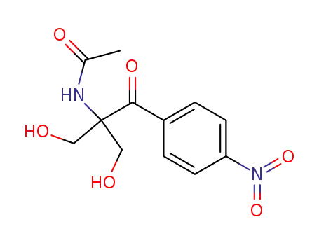 2-p-nitrobenzoyl-2-acetamido-1,3-propanediol