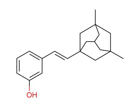 3-((E)-2-((1s,3R,5S,7r)-3,5-dimethyladamantan-1-yl)vinyl)phenol