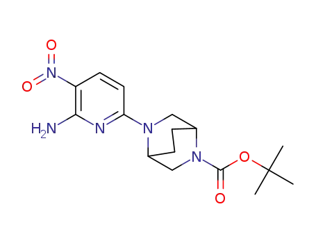 5-(6-amino-5-nitropyridin-2-yl)-2,5-diazabicyclo[2.2.2]octane-2-carboxylic acid tert-butyl ester
