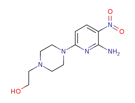 2-[4-(6-amino-5-nitropyridin-2-yl)piperazin-1-yl]ethan-1-ol