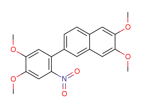 6-(4,5-dimethoxy-2-nitrophenyl)-2,3-dimethoxynaphthalene