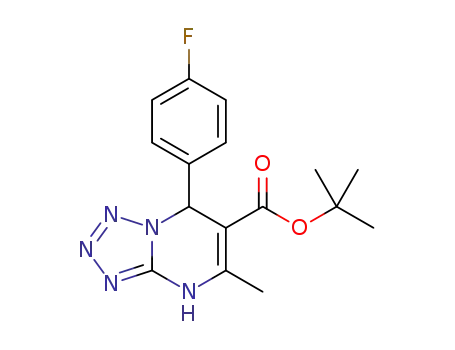 tert-butyl 7-(4-fluorophenyl)-5-methyl-4,7-dihydrotetrazolo[1,5-a]pyrimidine-6-carboxylate