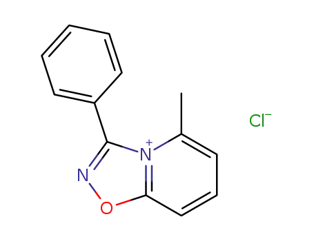 3-phenyl-5-methyl-1,2,4-oxadiazolo[4,5-a]pyridinium chloride
