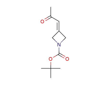 tert-butyl 3-acetonylideneazetidine-1-carboxylate