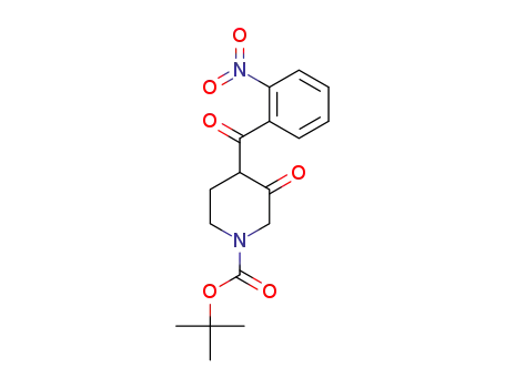 tert-butyl 4-(2-nitrobenzoyl)-3-carbonylpiperidine-1-carboxylate