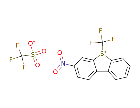3-nitro-S-(trifluoromethyl)dibenzothiophenium triflate