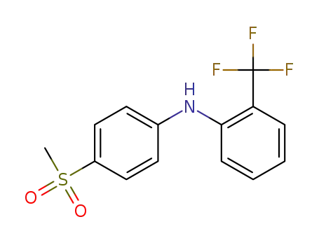 N-(4-(methylsulfonyl)phenyl)-2-(trifluoromethyl)aniline