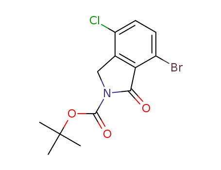 tert-butyl 7-bromo-4-chloro-1-oxoisoindoline-2-carboxylate