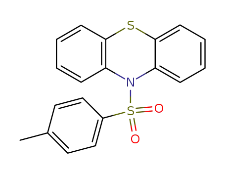 Molecular Structure of 58010-03-0 (10H-Phenothiazine, 10-[(4-methylphenyl)sulfonyl]-)
