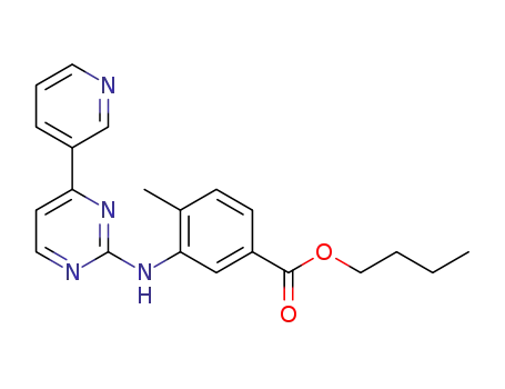 butyl 4-methyl-3-((4-(pyridin-3-yl)pyrimidin-2-yl)amino)benzoate