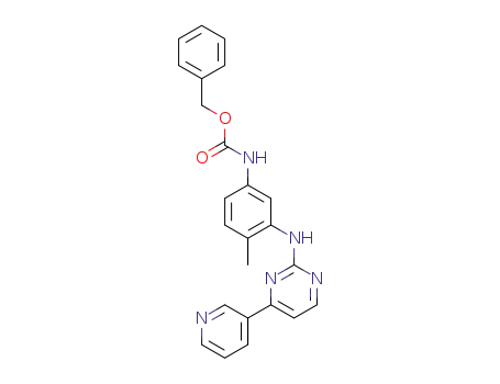 benzyl (4-methyl-3-((4-(pyridin-3-yl)pyrimidin-2-yl)amino)phenyl)carbamate
