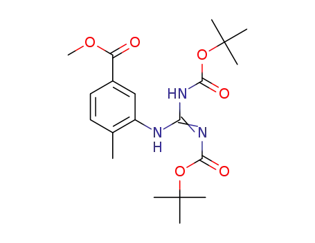 methyl-3-(2,3-bis(tert-butoxycarbonyl)guanidino)-4-methylbenzoate