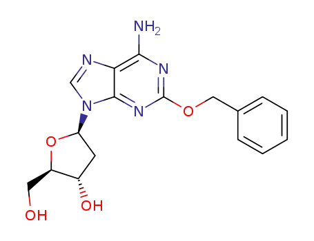 6-amino-2-benzyloxy-9-(2'-deoxy-β-D-erythro-pentofuranosyl)purine