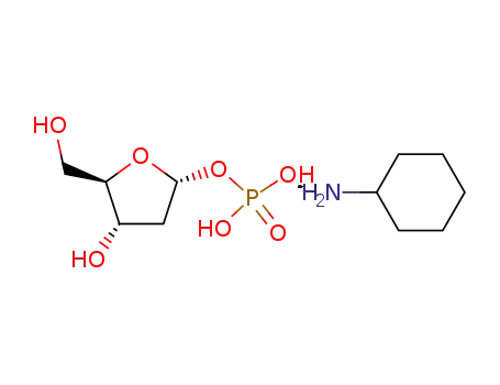 α-D-2′-deoxyribofuranose-1-O-phosphate bis(cyclohexylammonium) salt