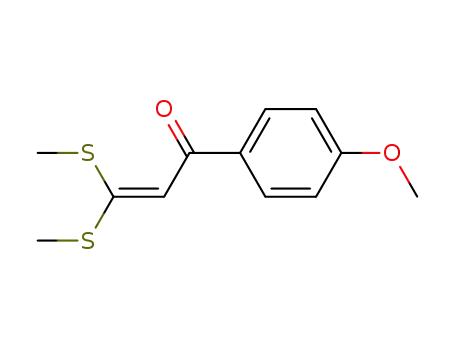 1-(4-methoxyphenyl)-3,3-bis(methylsulfanyl)propenone