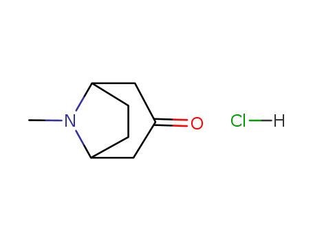 8-Azabicyclo[3.2.1]octan-3-one, 8-methyl-, hydrochloride