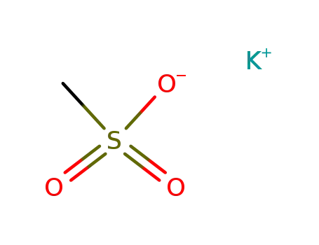 Molecular Structure of 2386-56-3 (POTASSIUM METHANESULFONATE)