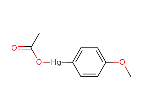 Molecular Structure of 5780-90-5 ((4-methoxyphenyl)mercury - acetic acid (1:1))