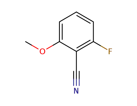Molecular Structure of 94088-46-7 (2-Fluoro-6-methoxybenzonitrile)