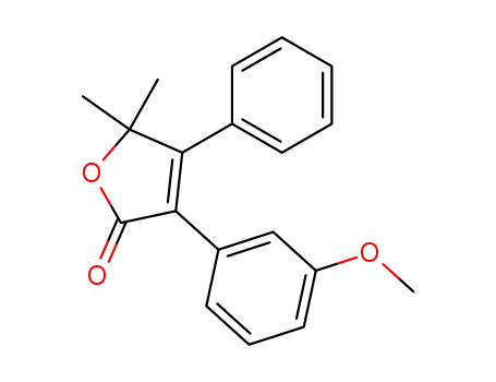 3-(3-methoxyphenyl)-5,5-dimethyl-4-phenylfuran-2(5H)-one