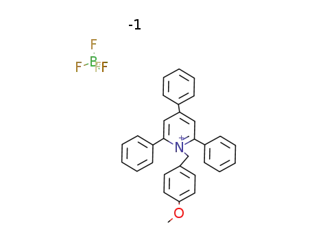 1-(4-methoxybenzyl)-2,4,6-triphenylpyridin-1-ium tetrafluoroborate salt
