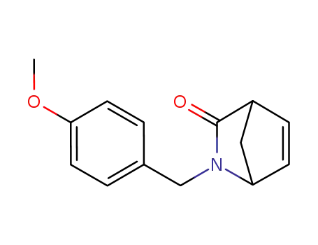2-(4'-methoxybenzyl)-2-azabicyclo<2.2.1>hept-5-en-3-one