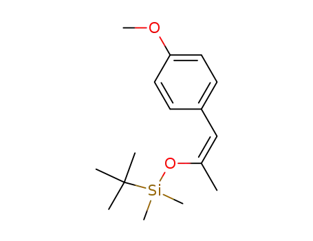 tert-Butyl-[(Z)-2-(4-methoxy-phenyl)-1-methyl-vinyloxy]-dimethyl-silane