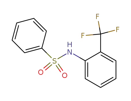 N-(2-(trifluoromethyl)phenyl)benzenesulfonamide