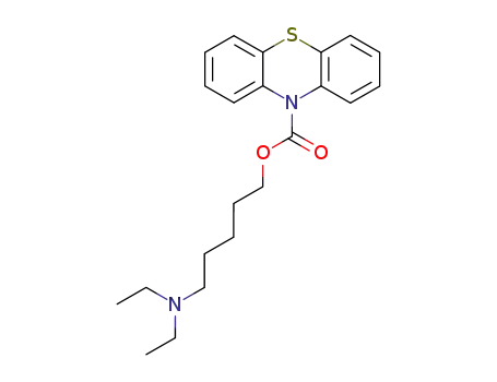 Phenothiazine-10-carboxylic acid 5-diethylamino-pentyl ester