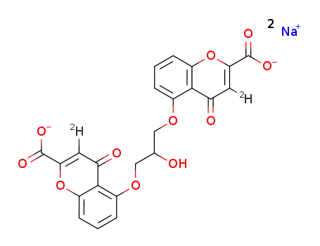disodium cromoglycate-3,3'-d2
