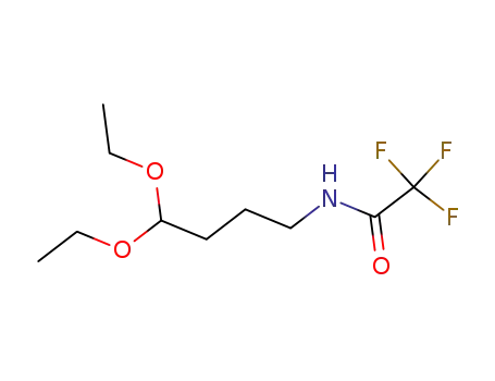 Molecular Structure of 84633-75-0 (Acetamide, N-(4,4-diethoxybutyl)-2,2,2-trifluoro-)
