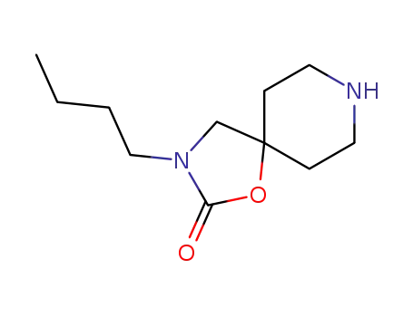 3-n-butyl-1-oxa-3,8-diazaspiro[4.5]decan-2-one