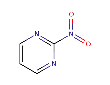 Molecular Structure of 79917-54-7 (Pyrimidine, 2-nitro- (9CI))