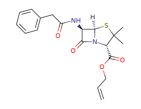 allyl (2S,5R,6R)-3,3-dimethyl-7-oxo-6-(2-phenylacetamido)-4-thia-1-azabicyclo[3.2.0]heptane-2-carboxylate