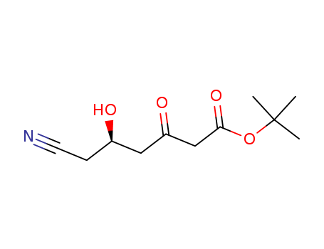 (5R)-1,1-Dimethylethyl 6-cyano-5-hydroxy-3-oxohexanoate