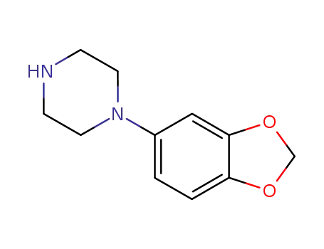 1-(3,4-methylenedioxyphenyl)piperazine