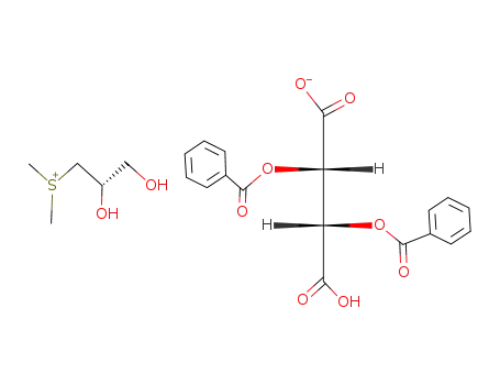 2,3-dihydroxypropyl dimethyl sulfonium dibenzoyltartrate