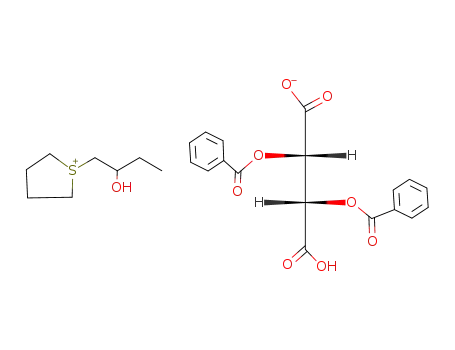 2-(2-hydroxybutyl)thiolanium dibenzoyltartrate
