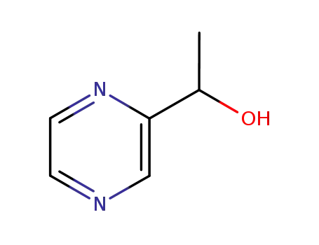 Molecular Structure of 94777-52-3 (Pyrazinemethanol, alpha-methyl- (9CI))