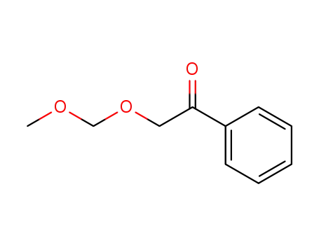 Molecular Structure of 103548-06-7 (Ethanone, 2-(methoxymethoxy)-1-phenyl-)