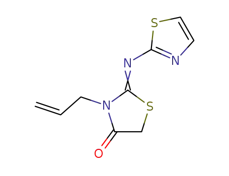 2-(2-thiazolylimino)-3-allyl-4-thiazolidinone