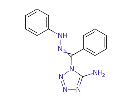 1-[Phenyl-(phenyl-hydrazono)-methyl]-1H-tetrazol-5-ylamine