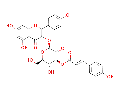kaempferol 3-O-(3'',6''-di-O-E-p-coumaroyl)-β-D-glucopyranoside