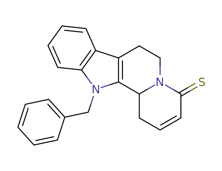 12-Benzyl-6,7,12,12b-tetrahydro-1H-indolo[2,3-a]quinolizine-4-thione