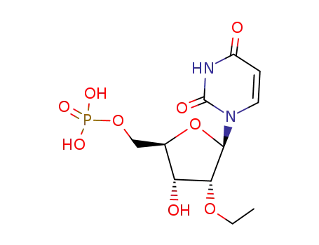 Molecular Structure of 50582-57-5 (5'-Uridylic acid, 2'-O-ethyl-)