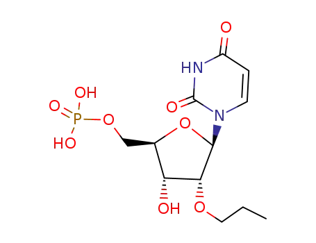 Molecular Structure of 142657-21-4 (5'-Uridylic acid, 2'-O-propyl-)