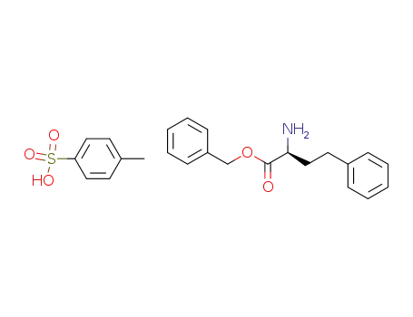 Molecular Structure of 117560-24-4 ((2S)-2-Amino-benzenebutanoic Acid Benzyl Ester, Tosylate Salt)