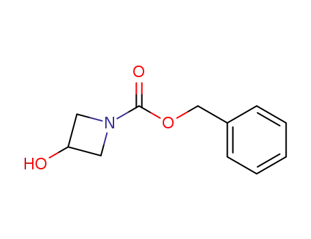 Molecular Structure of 128117-22-6 (Benzyl 3-hydroxyazetidine-1-carboxylate)